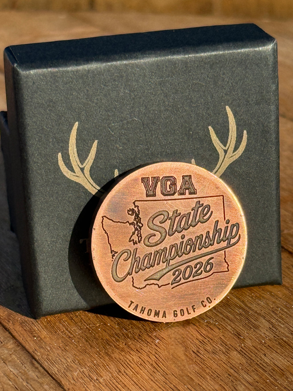 Wine Valley 2026 VGA Washington State Championship Ball Marker
