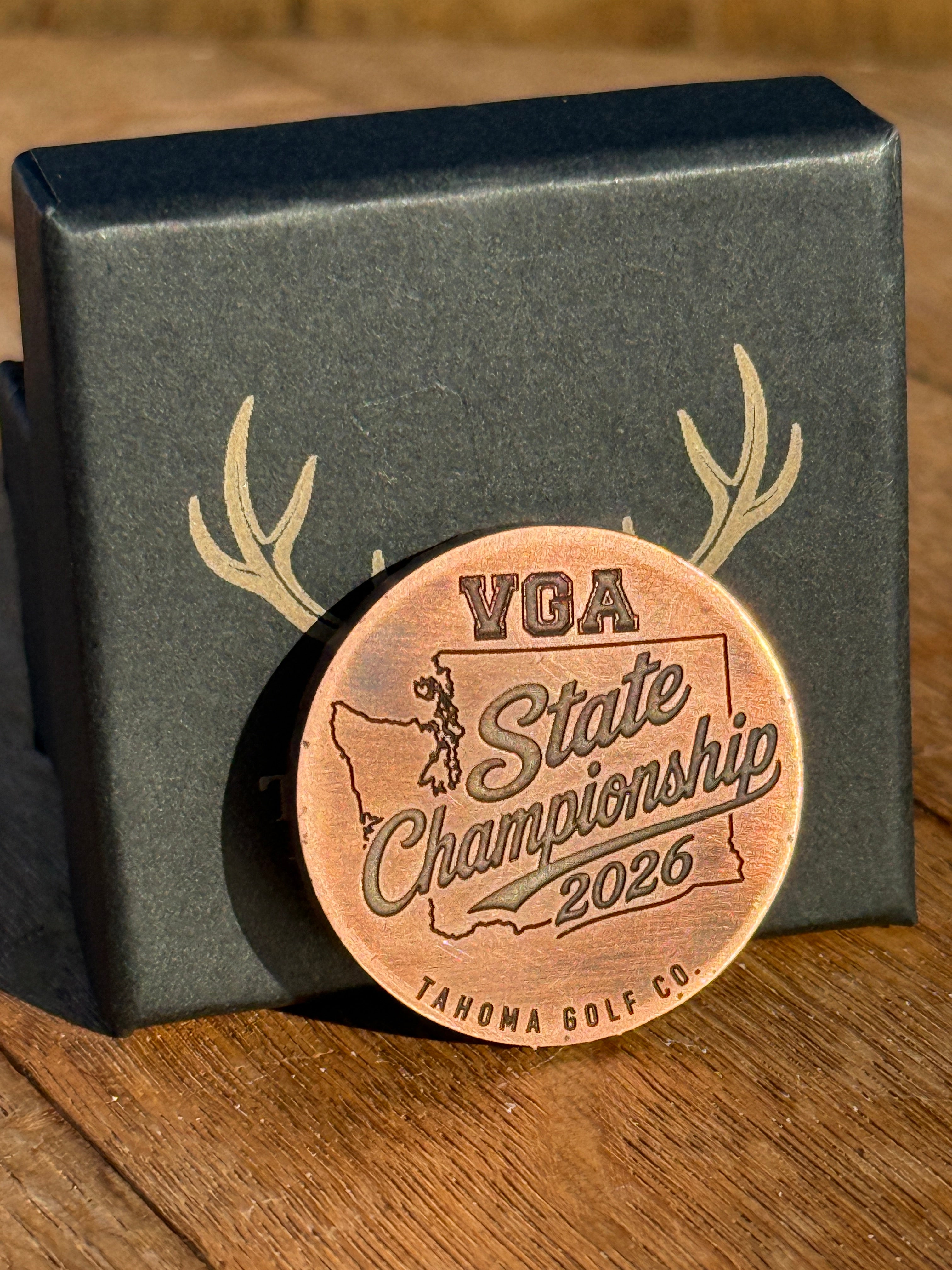Wine Valley 2026 VGA Washington State Championship Ball Marker