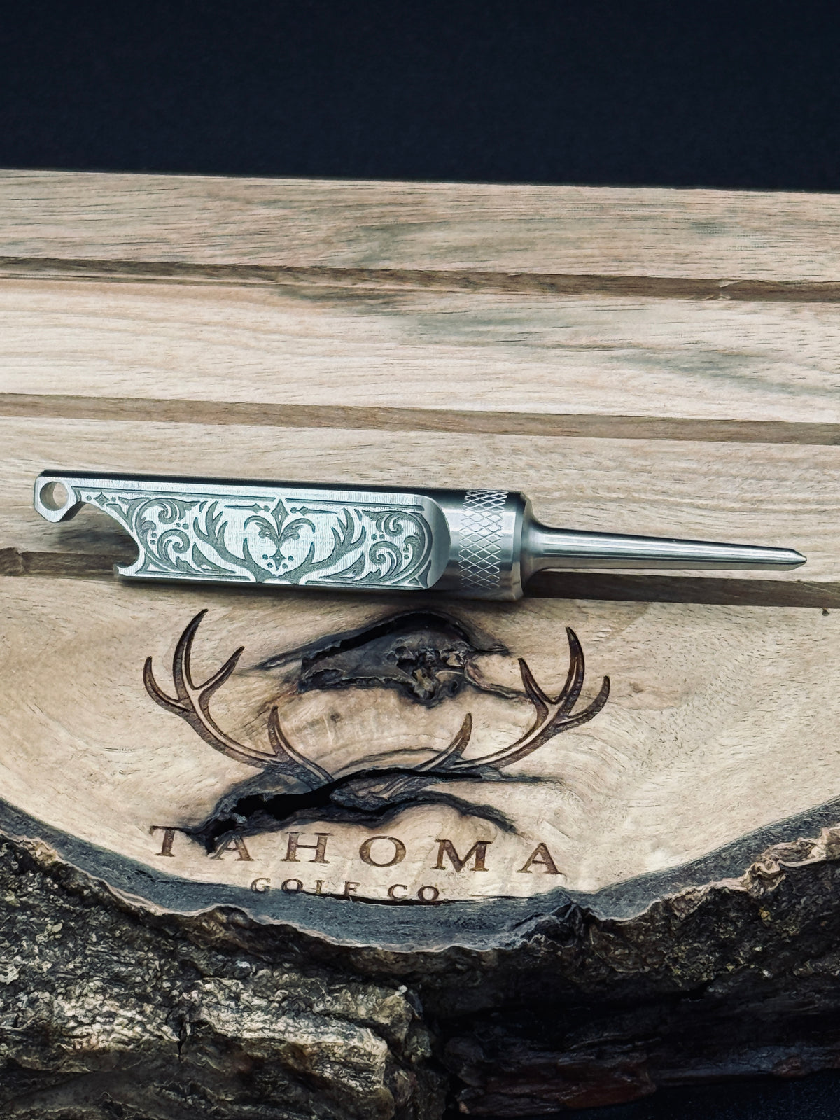 The Fixr - Single Prong Divot Tool & Aerator (Stainless Steel)