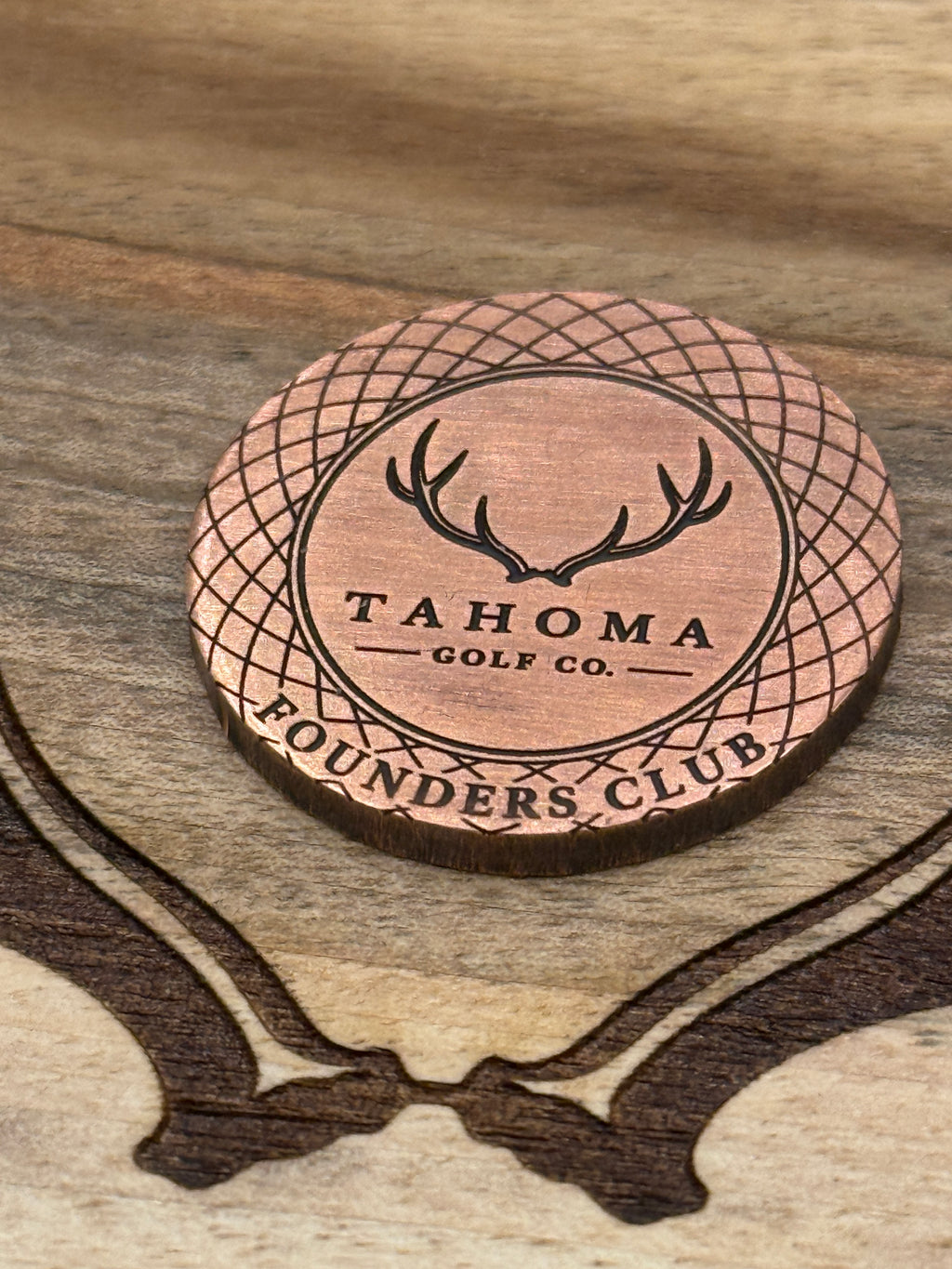 Mt. Rainier Ball Marker - Founders Club Release