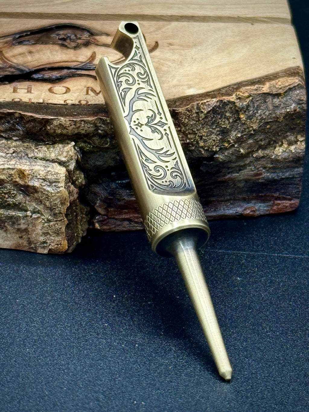 The Fixr - Single Prong Divot Tool & Aerator (Brass)