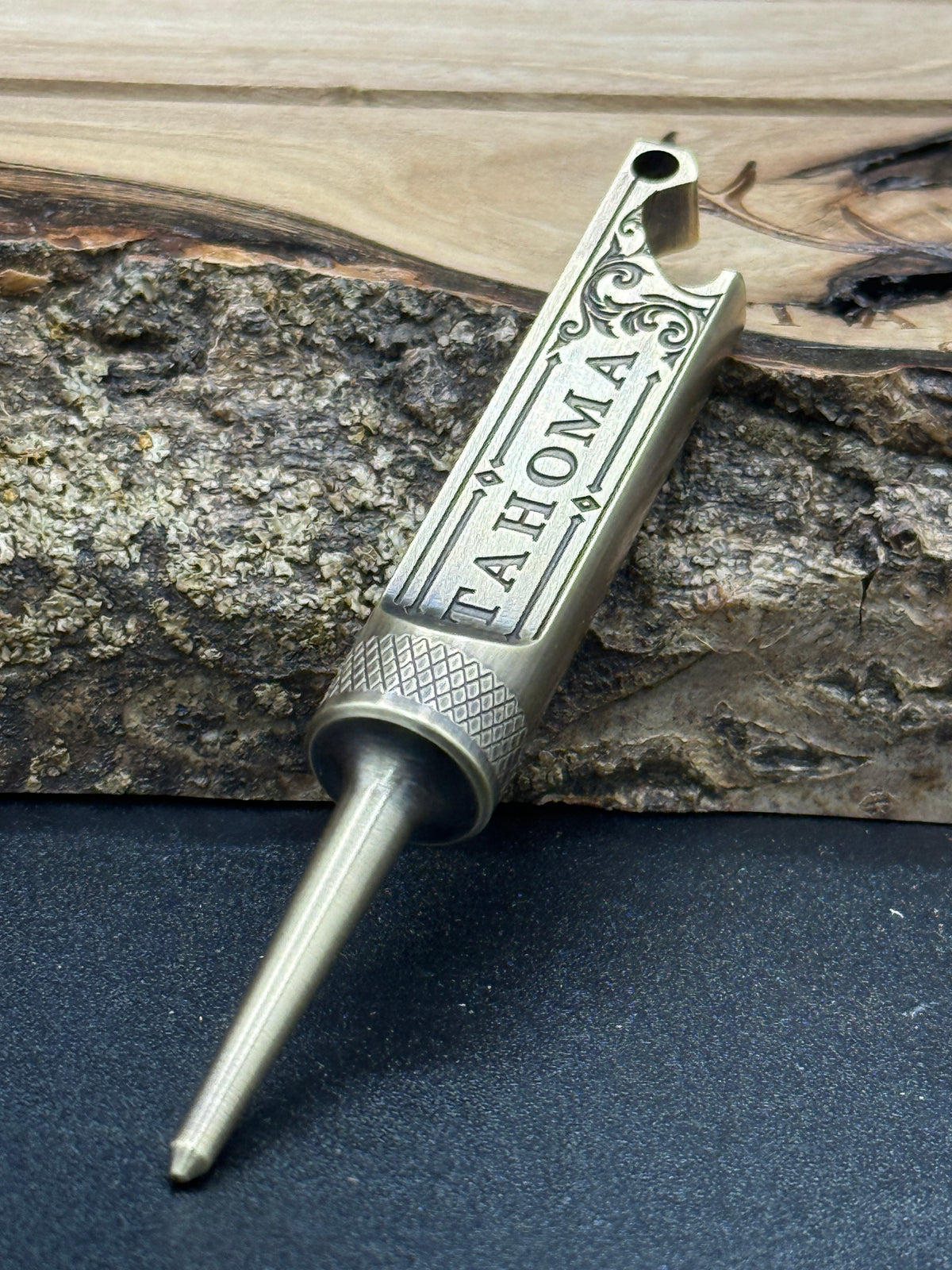 The Fixr - Single Prong Divot Tool & Aerator (Brass)