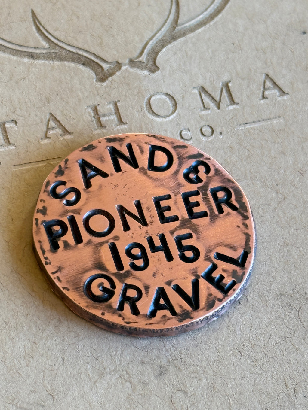 Chambers Bay Lone Fir Copper Ball Marker