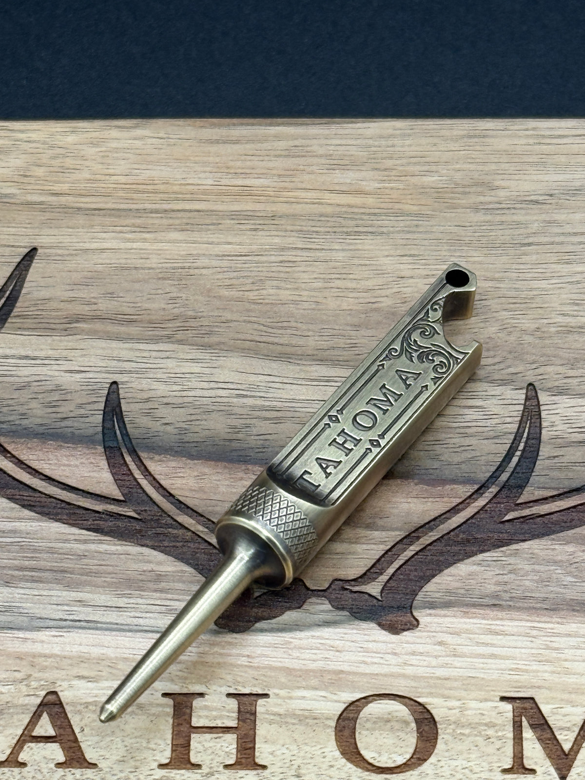 The Fixr - Single Prong Divot Tool & Aerator (Brass)