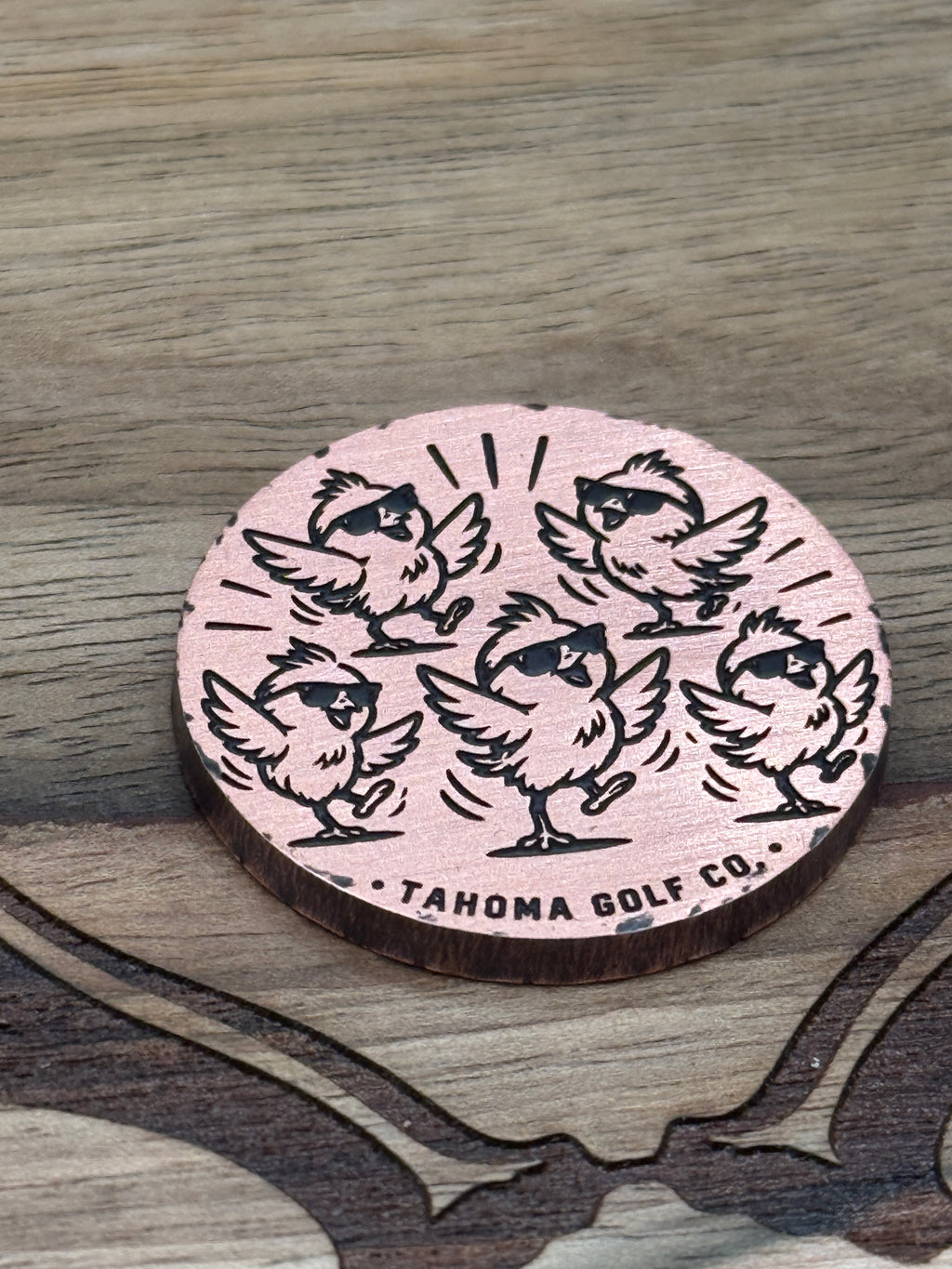 Talk Birdie to Me! Ball Marker