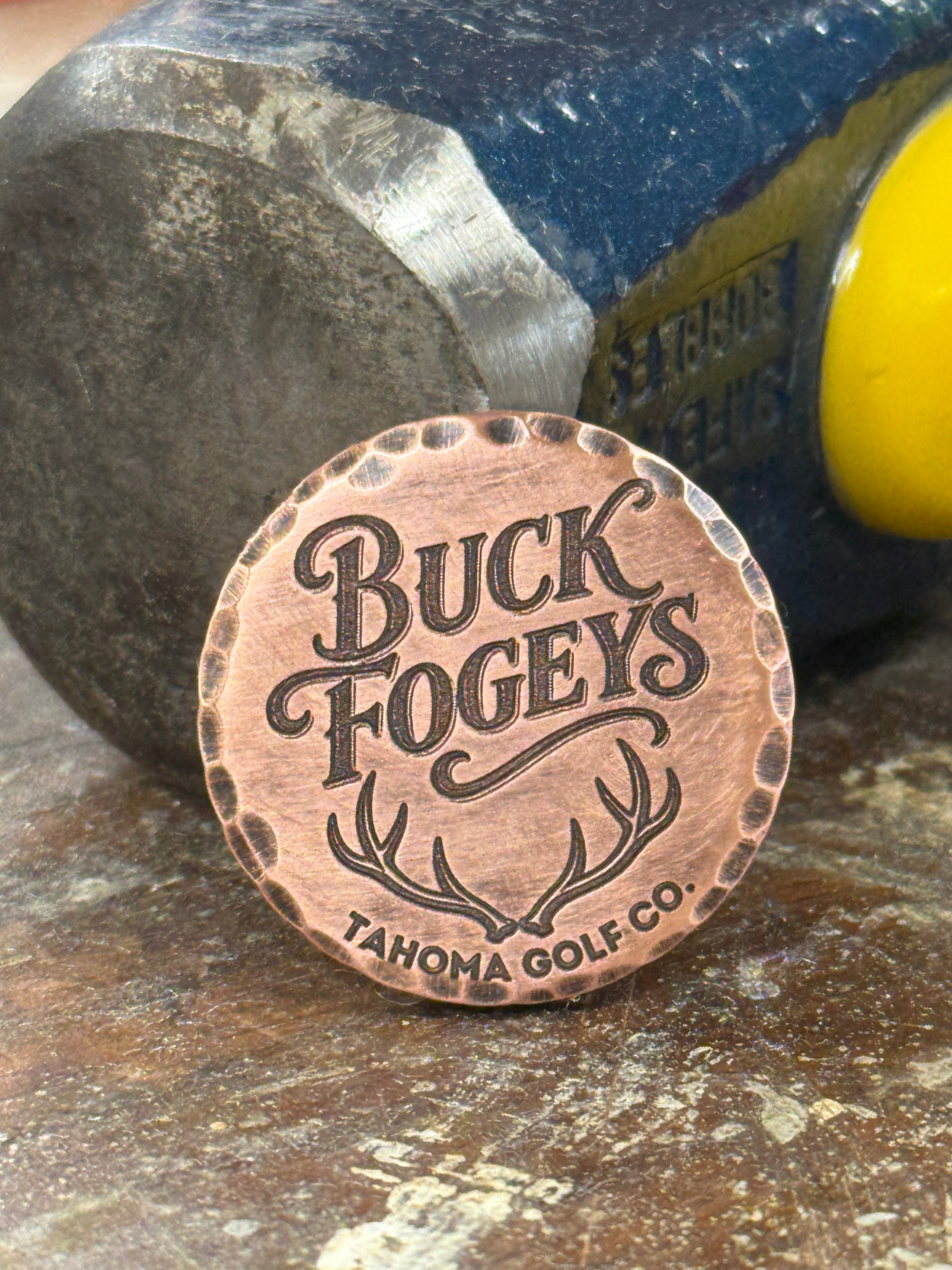 Buck Fogeys Copper Ball Marker