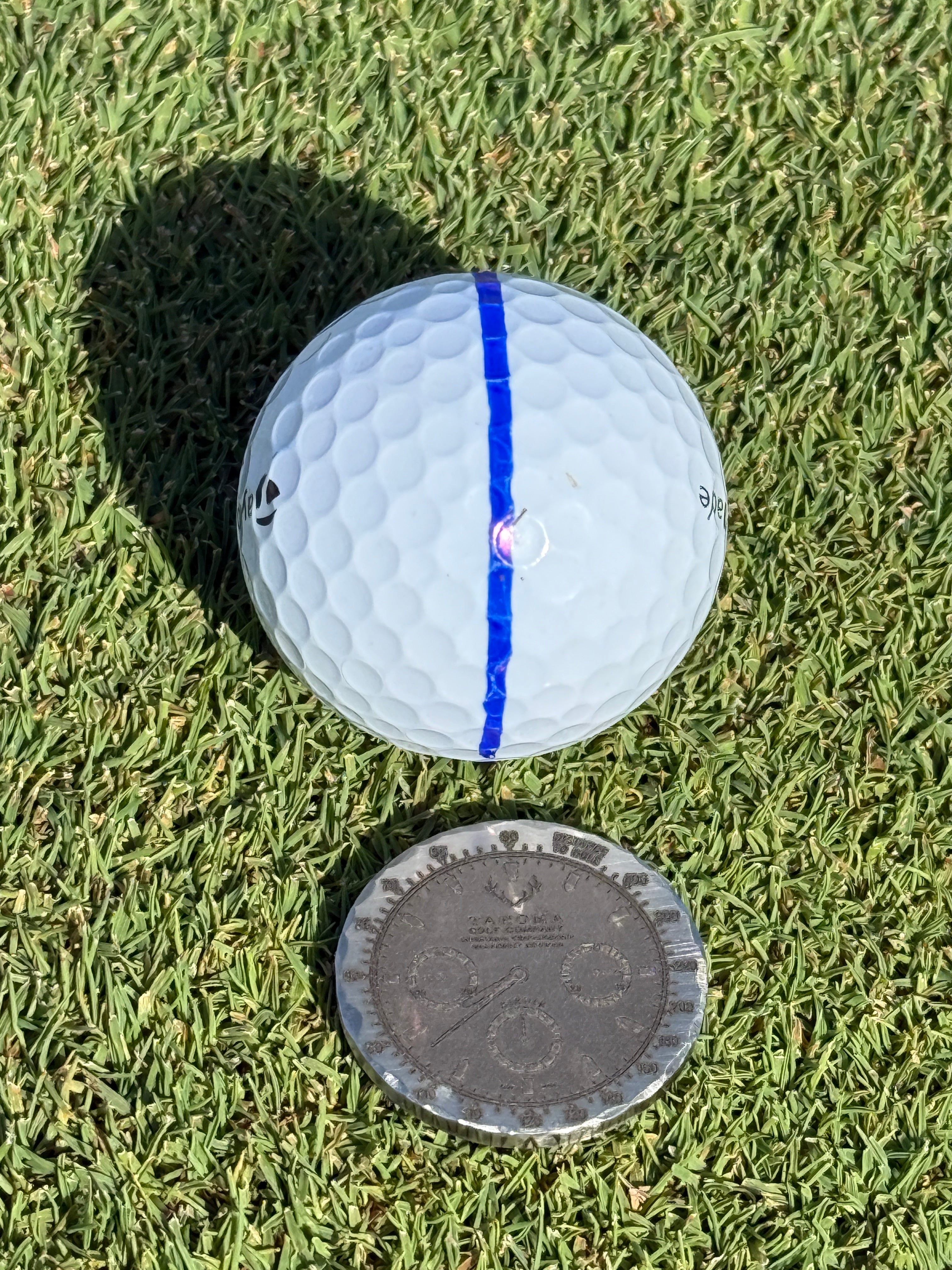 Tahoma Panda Watch Face Ball Marker