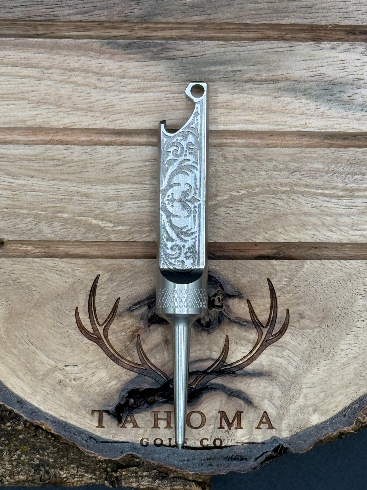 The Fixr - Single Prong Divot Tool & Aerator (Stainless Steel)