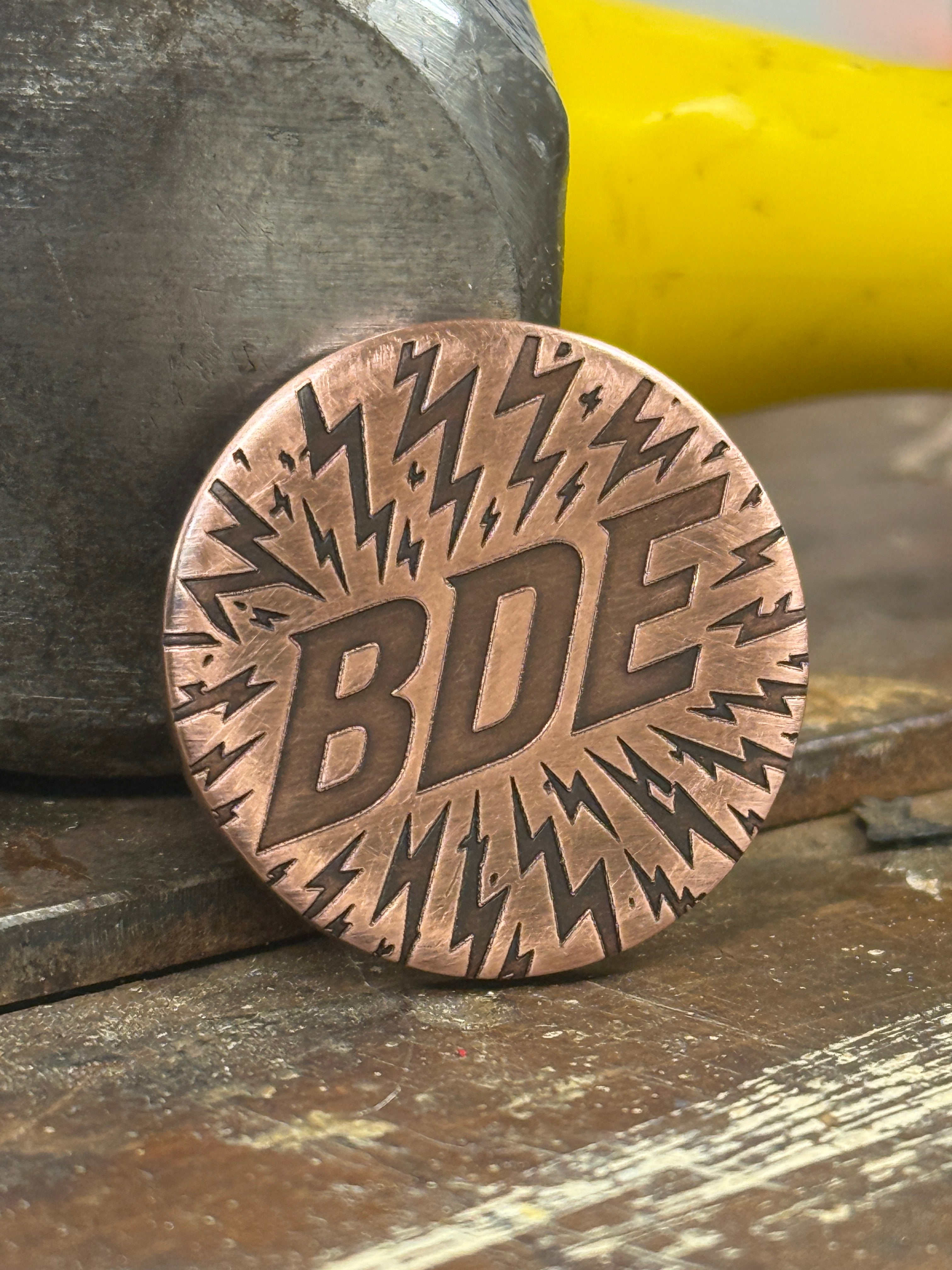 Big Dad Energy Copper Ball Marker